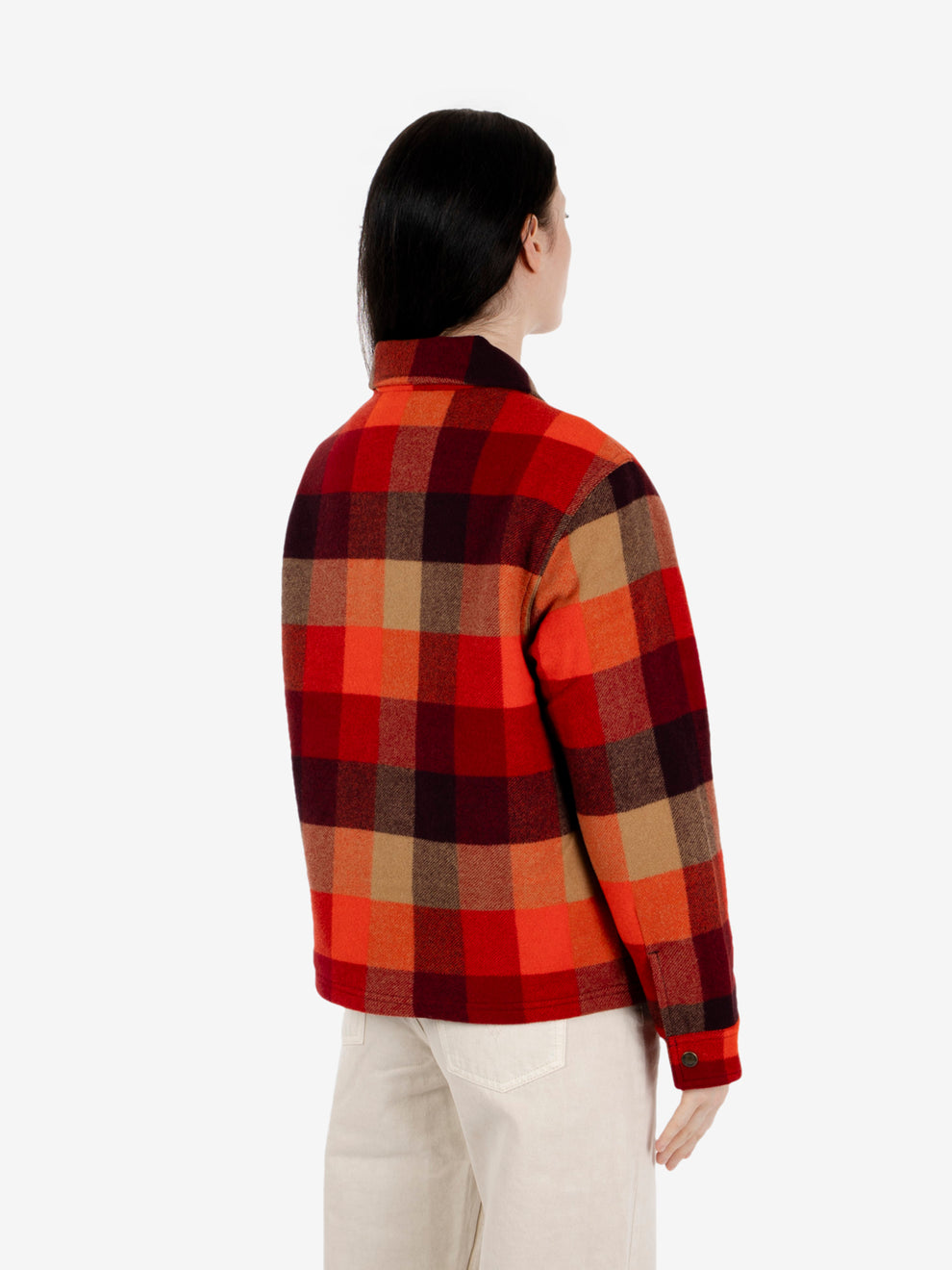 W' Spokane Insulated jacket red / burgundy / plaid