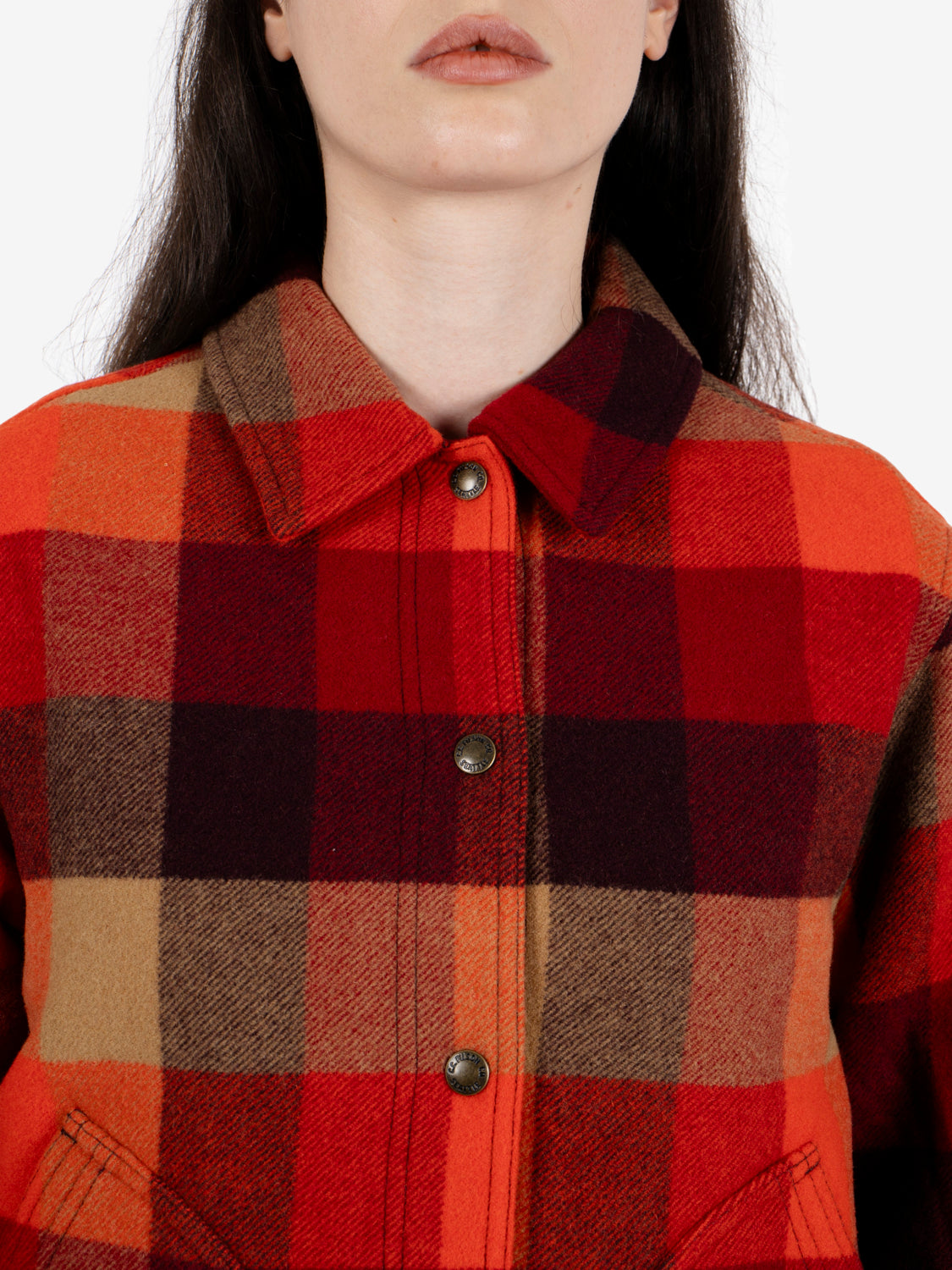 W' Spokane Insulated jacket red / burgundy / plaid