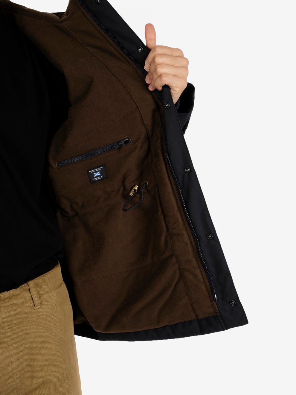 Parka da montagna cerato blu porto