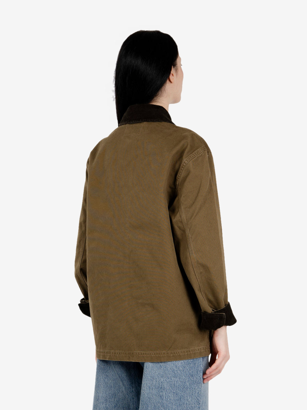 Women's Canvas Barn Coat, Marsh Olive