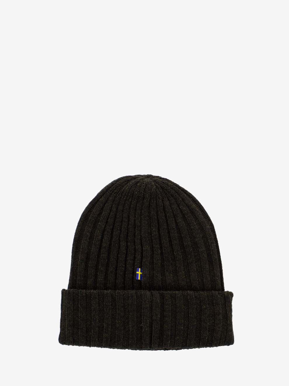 Byron Ribbed Beanie Dark Olive 