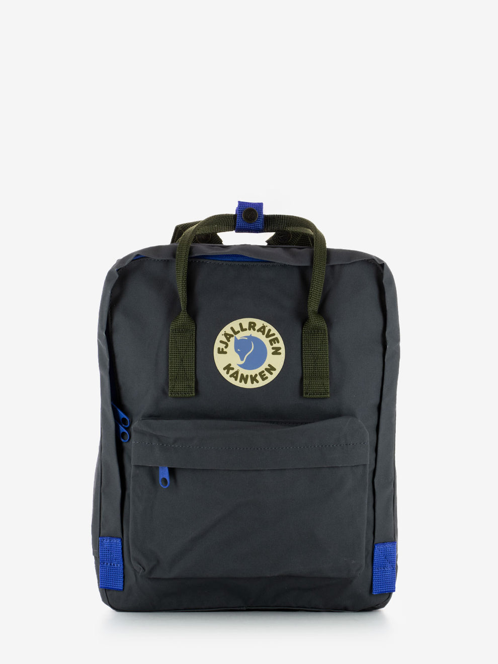 Kanken Koncept super grey / green / blue