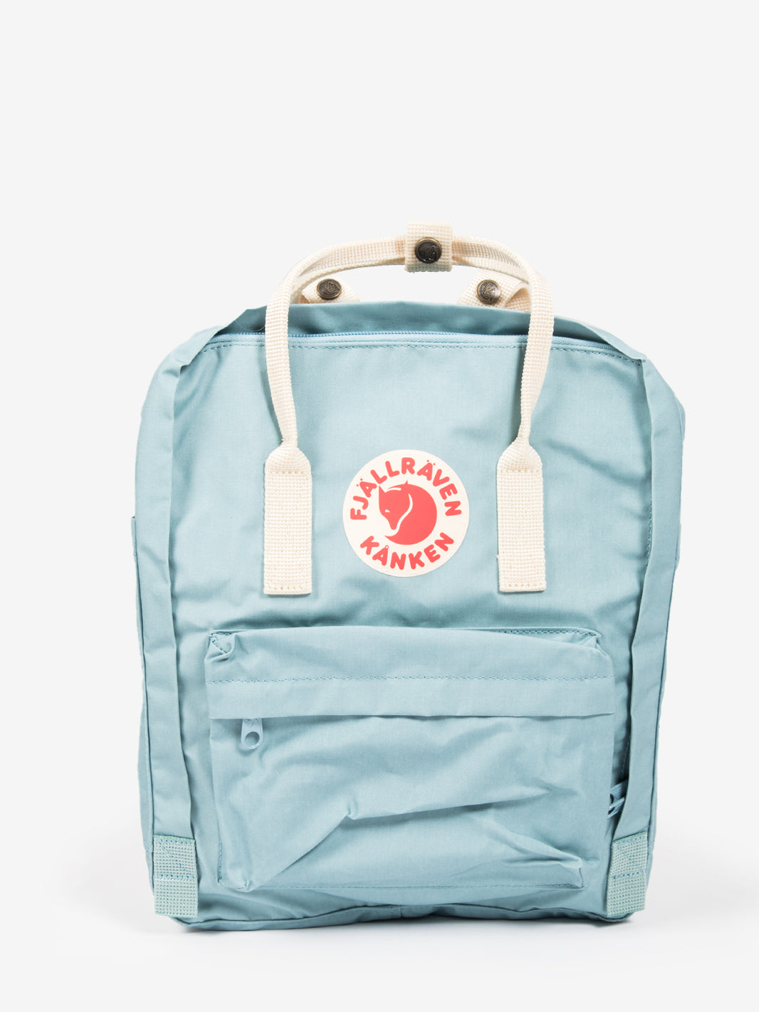 Kånken Sky Blue / Light Oak backpack
