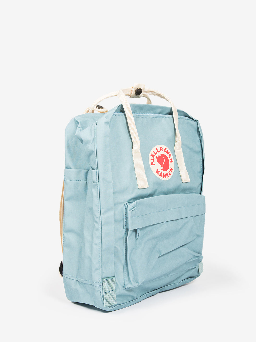 Kånken Sky Blue / Light Oak backpack