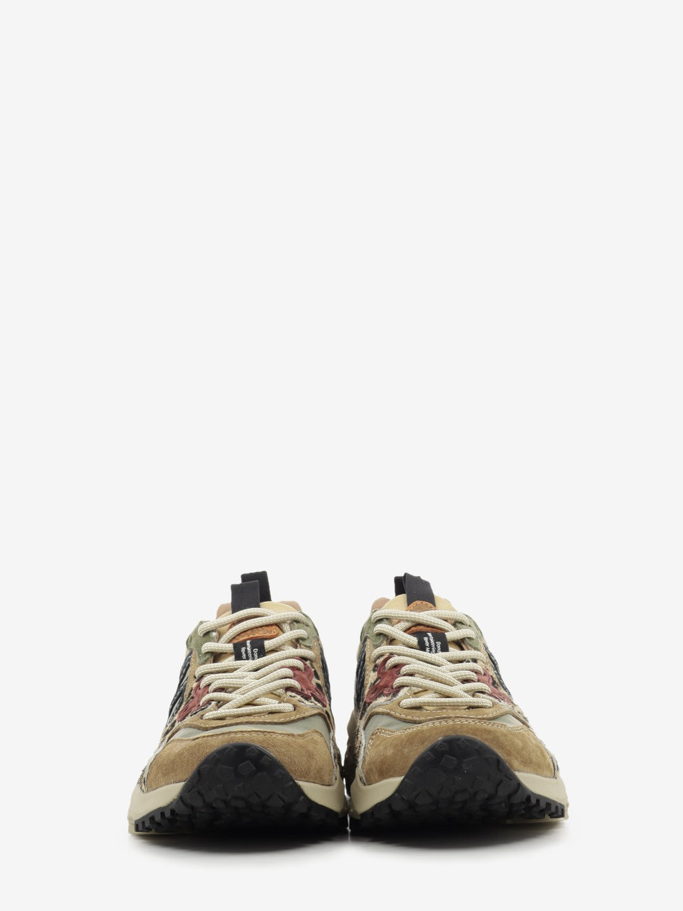 Solin suede / nylon multicolor