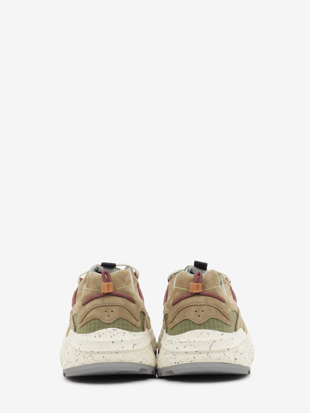 Yamabushi Man suede e nylon biscuit / beige