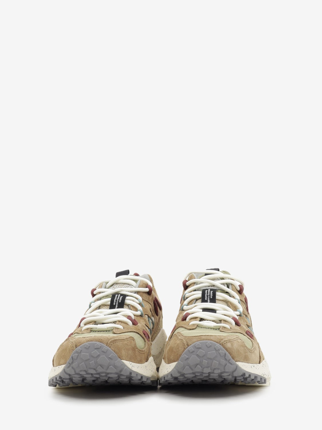 Yamabushi Man suede e nylon biscuit / beige