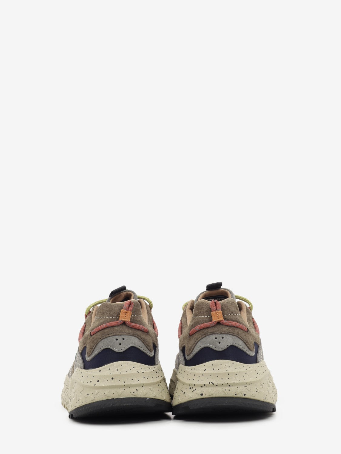 Yamabushi Man suede e nylon brown / black / mud