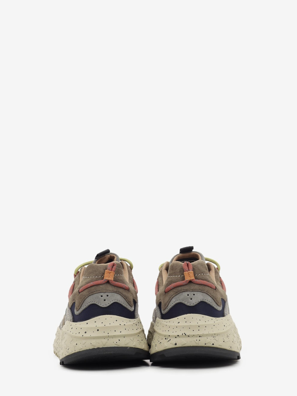 Yamabushi Man suede e nylon brown / black / mud