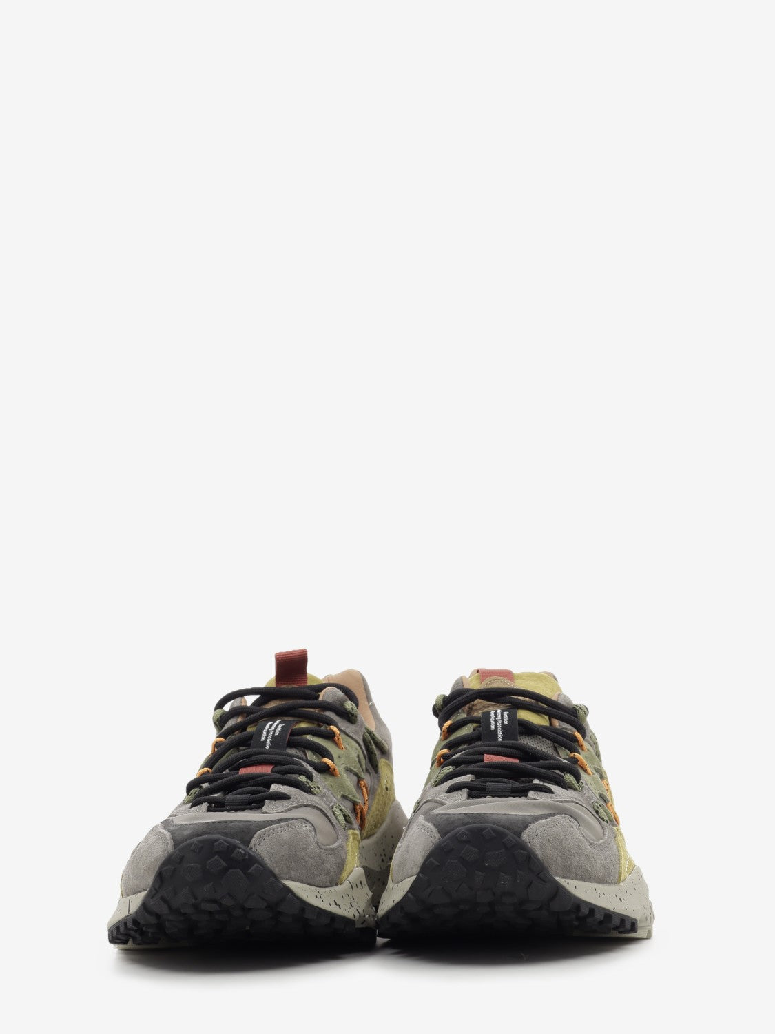 Yamabushi Man suede e nylon brown