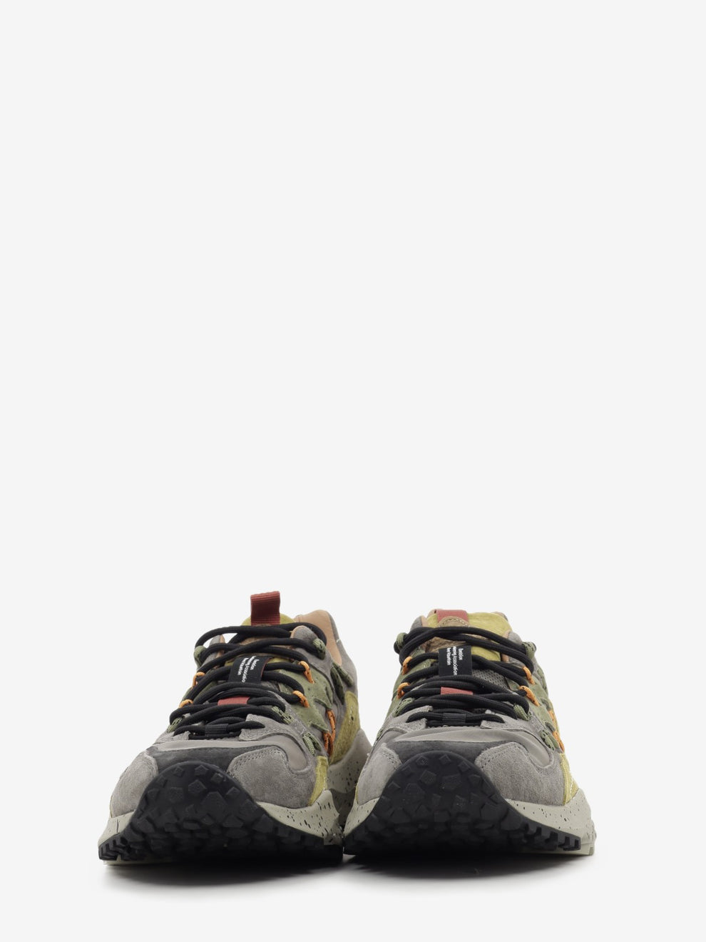 Yamabushi Man suede e nylon brown