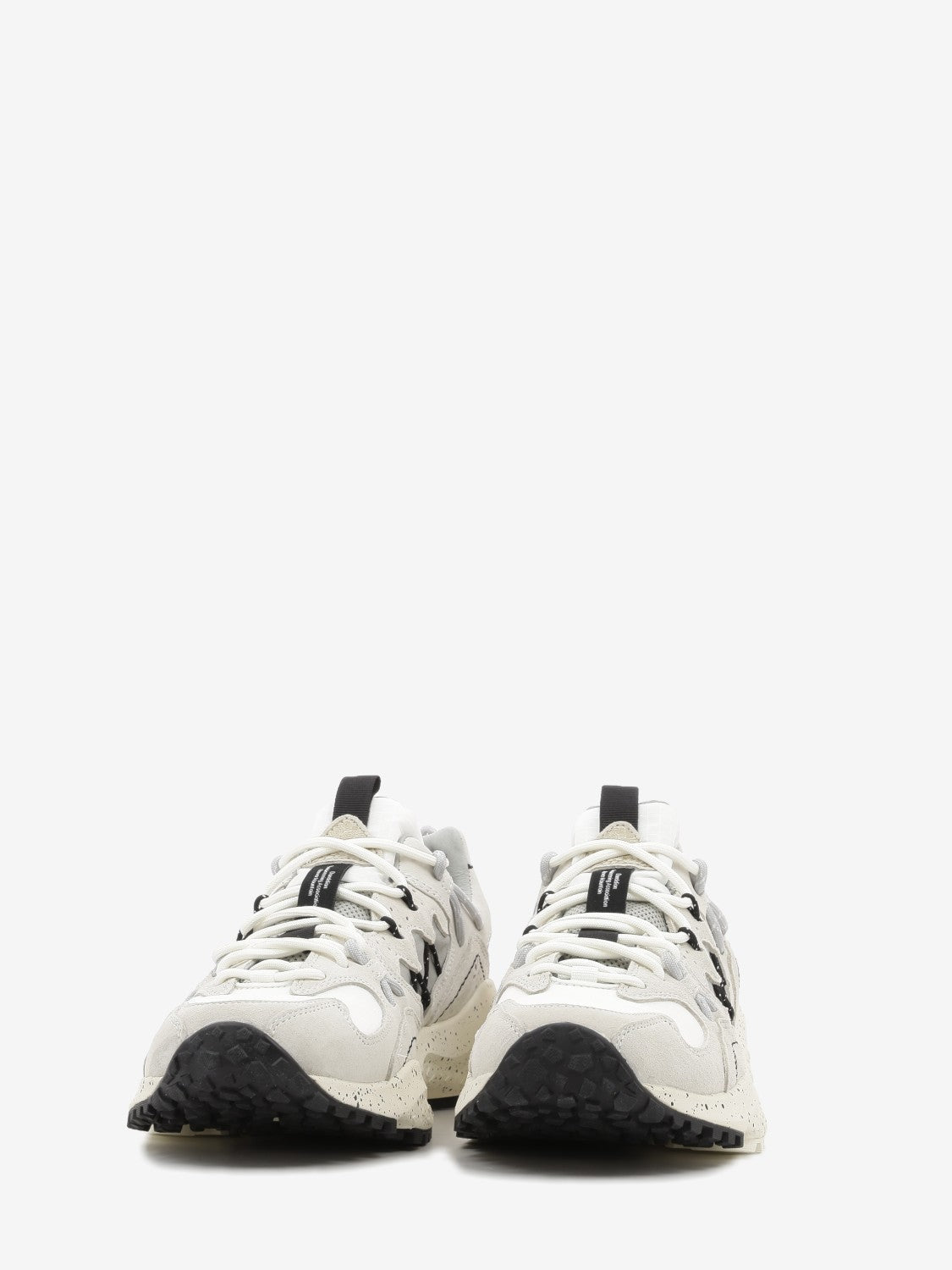 Yamabushi suede e nylon cream / off white