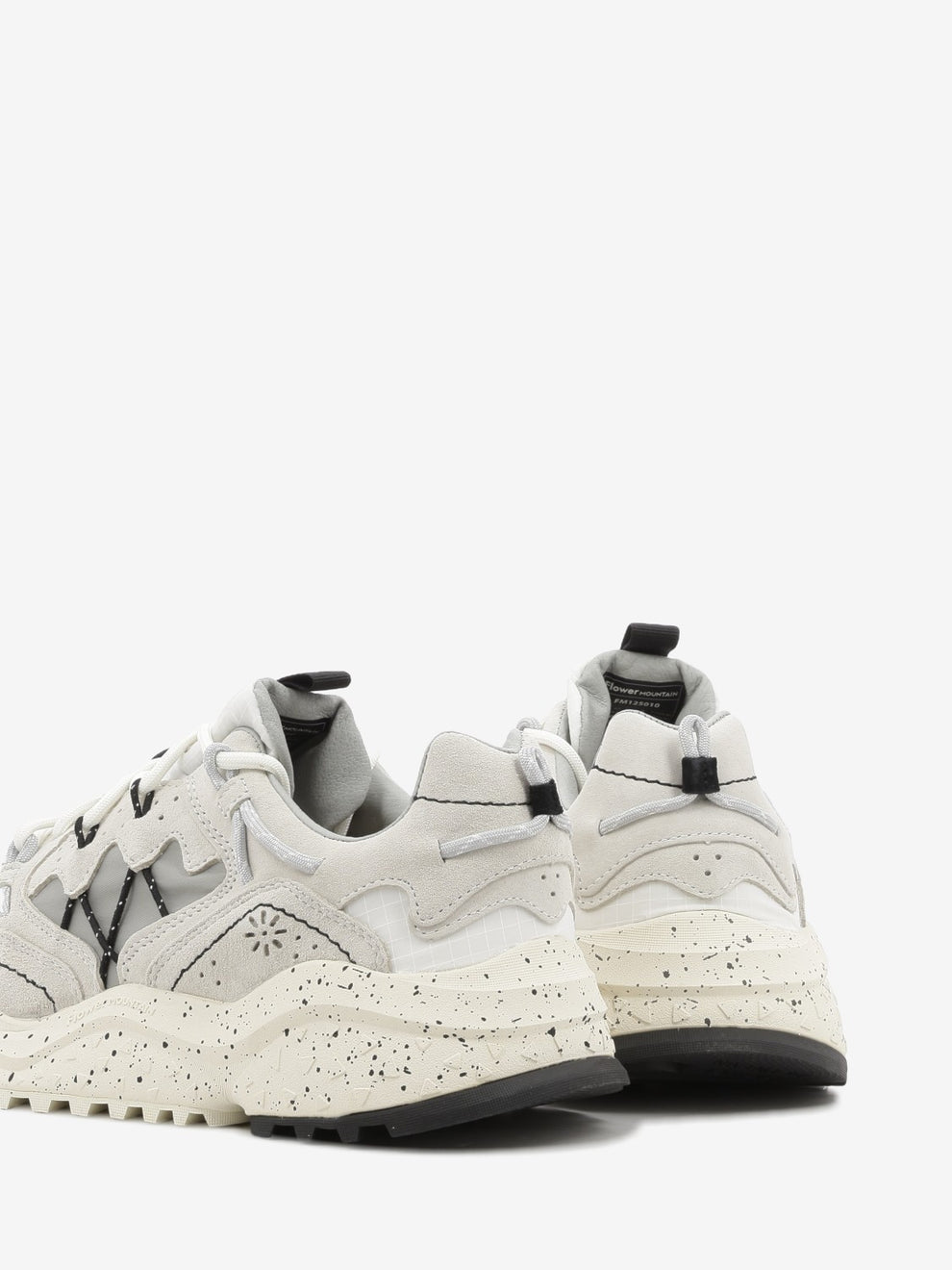 Yamabushi suede e nylon cream / off white