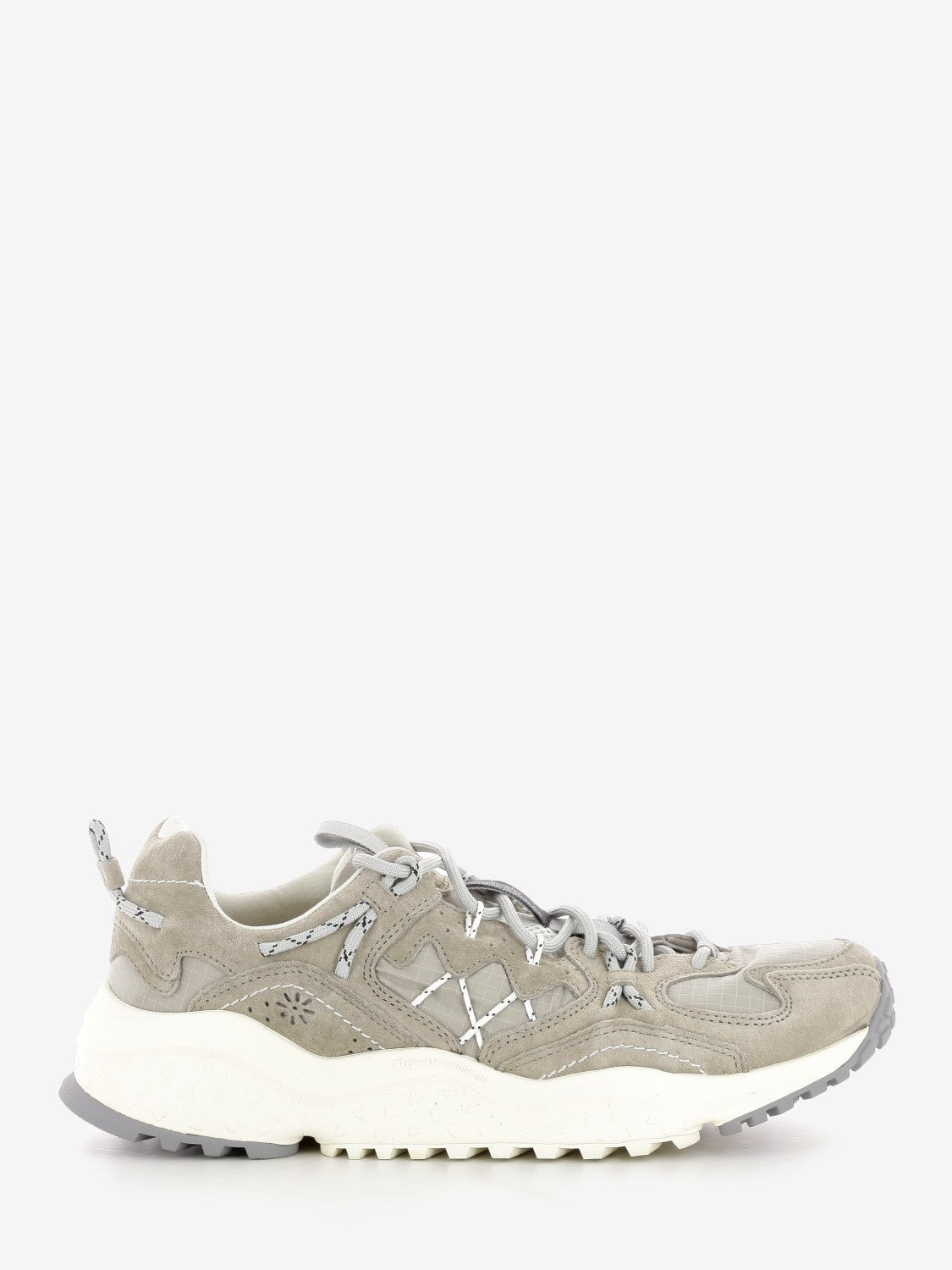 Yamabushi UNI suede and nylon light grey