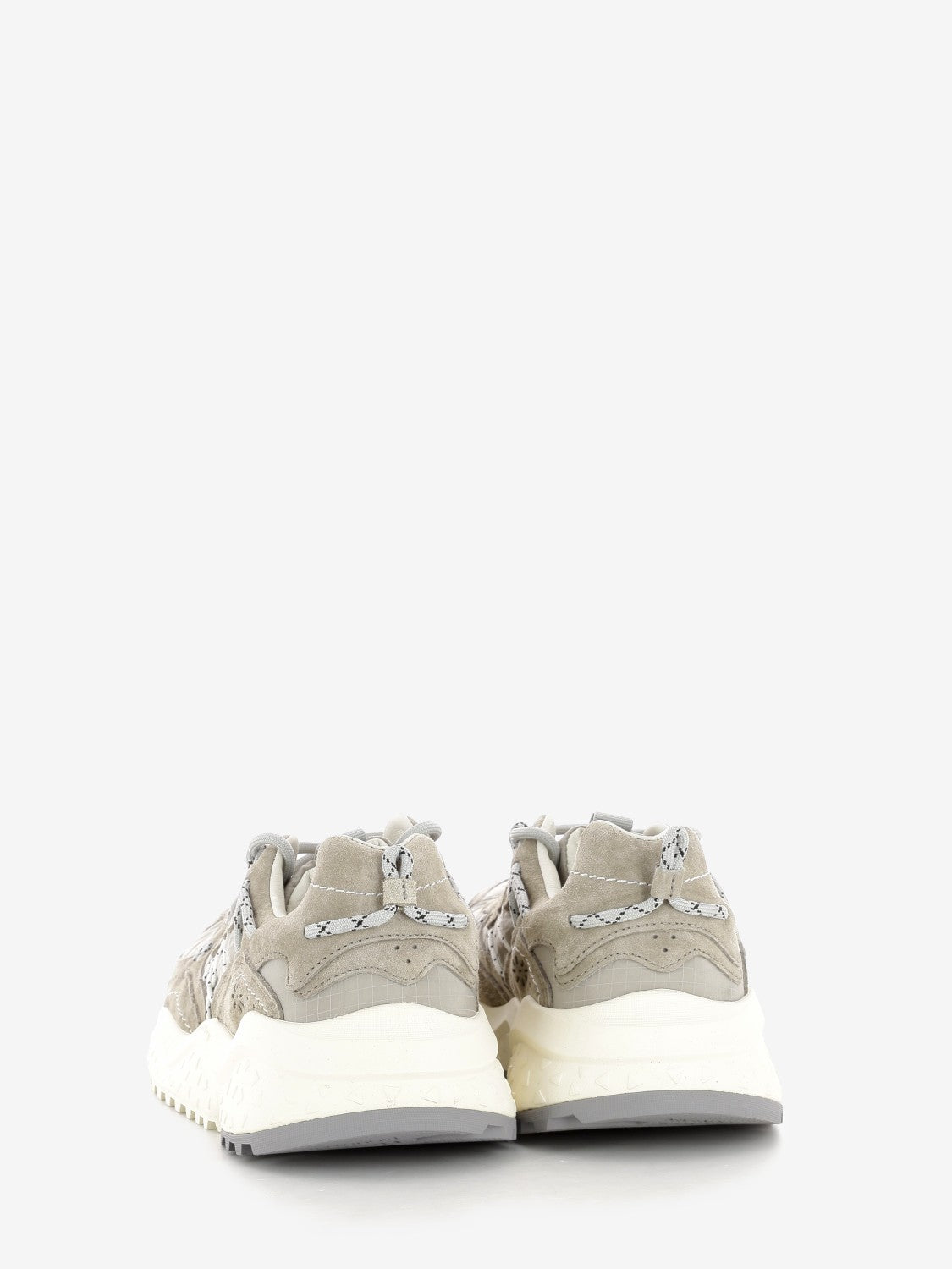 Yamabushi UNI suede and nylon light grey