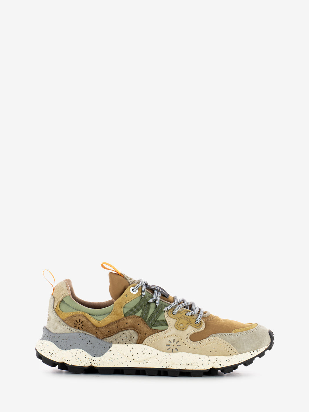 Yamano 3 Man suede e nylon grey / light brown / beige