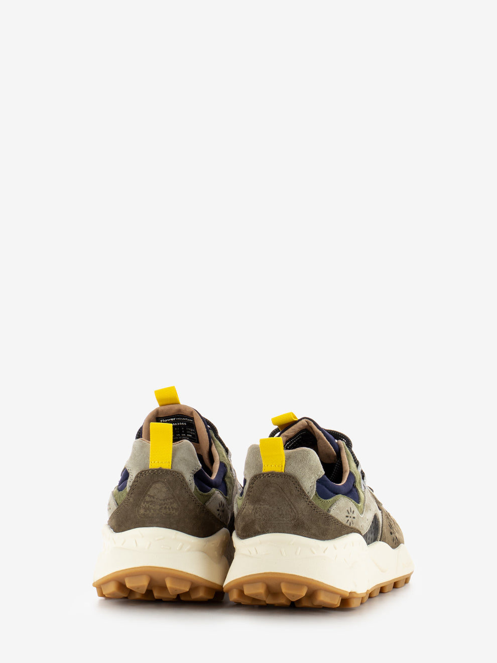 Yamano 3 man suede nylon grey / blue