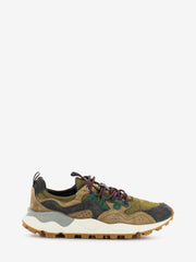 FLOWER MOUNTAIN - Yamano 3 Man suede nylon grey / olive