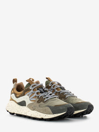 Yamano 3 man suede nylon grey/onion