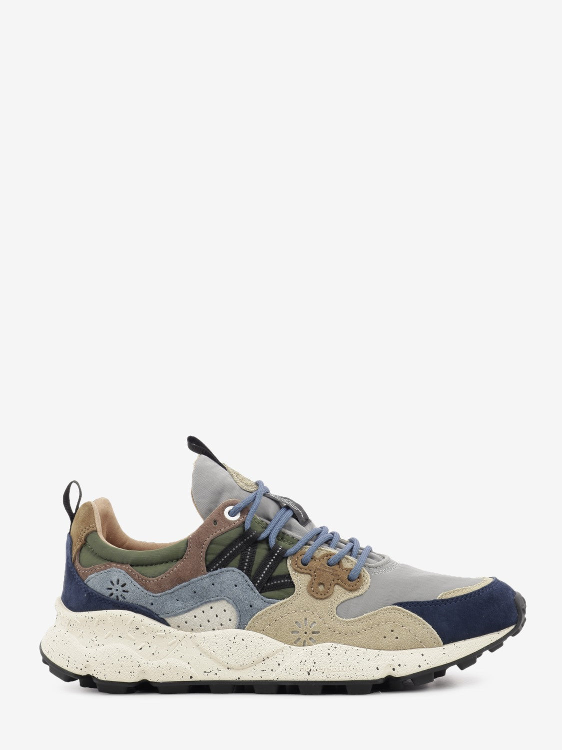 Yamano 3 Man suede / nylon multicolor