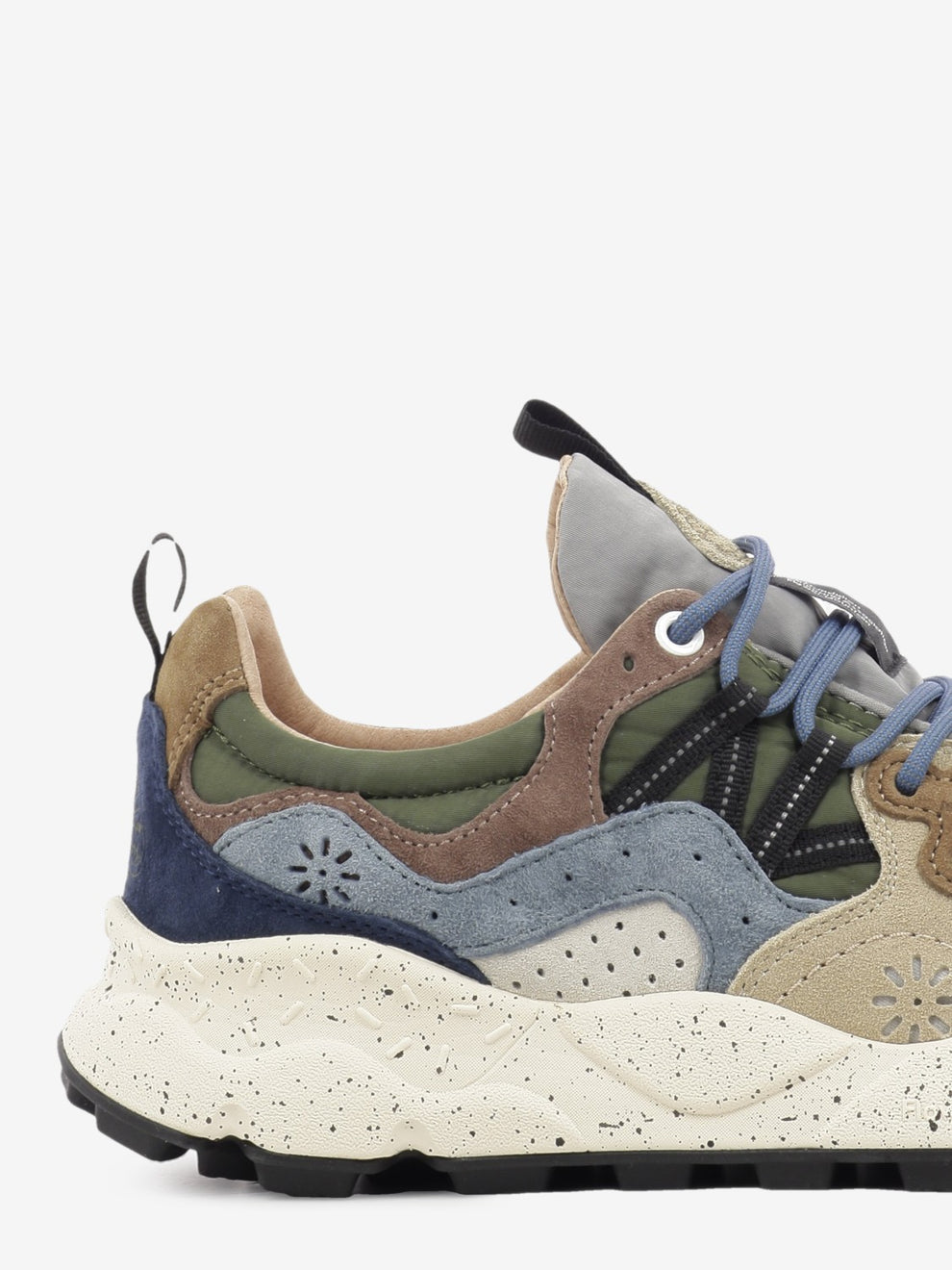 Yamano 3 Man suede / nylon multicolor