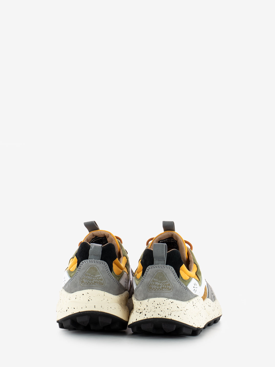 Yamano 3 man suede nylon warm brown / mustard