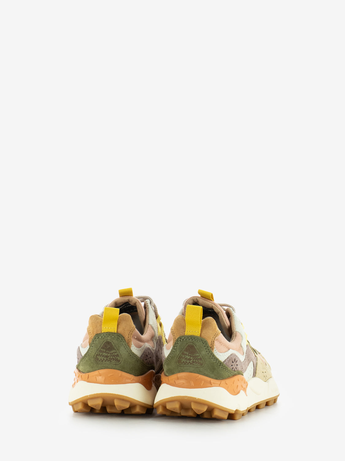 Yamano 3 suede canvas light brown / rose