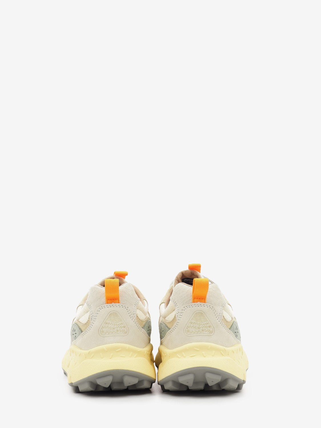 Yamano 3 suede e canvas off white / sage
