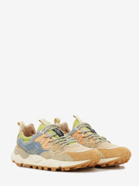 Yamano 3 suede e nylon gold heart / ginger / beige