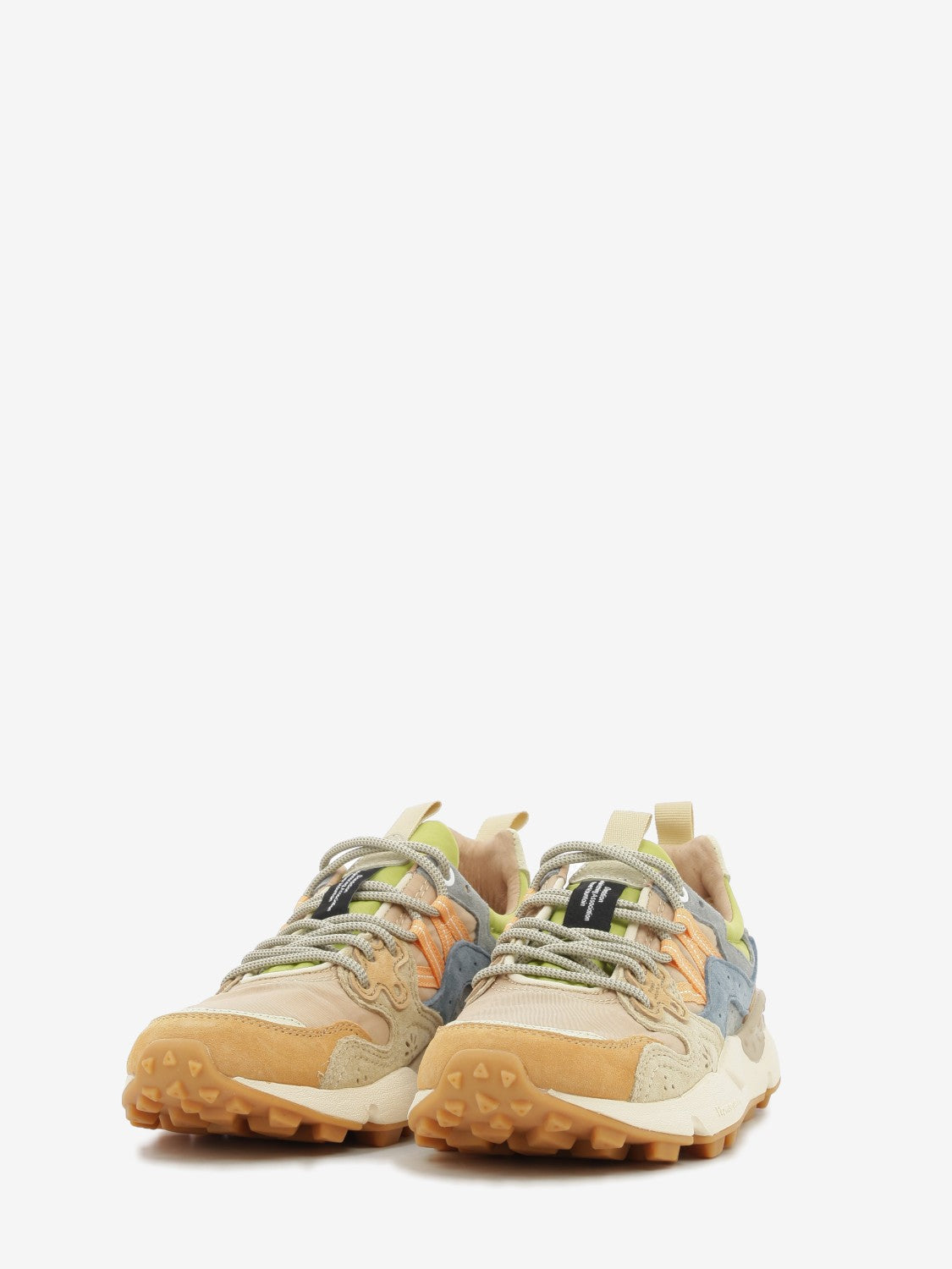 Yamano 3 suede e nylon gold heart / ginger / beige