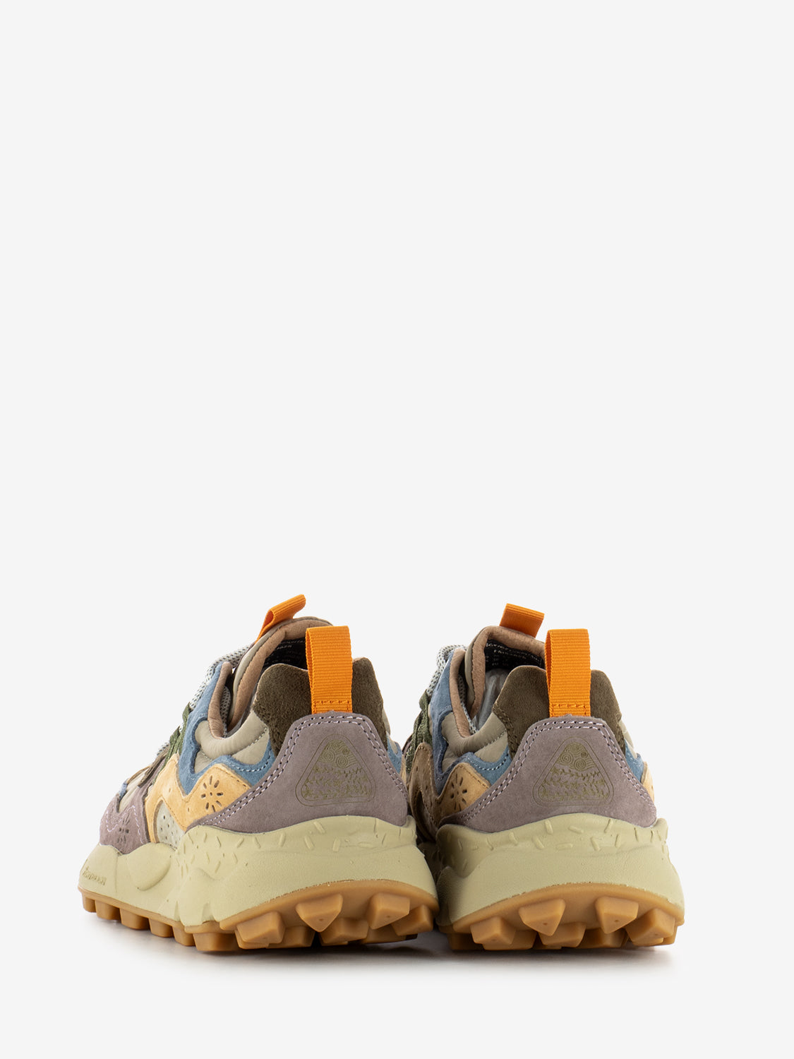 Yamano 3 suede e nylon petrolio