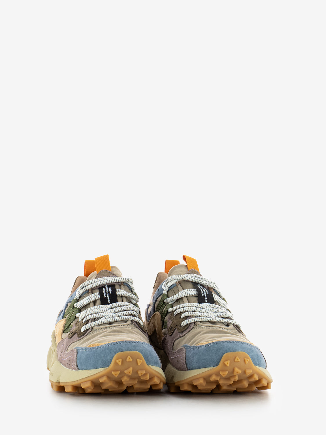 Yamano 3 suede e nylon petrolio