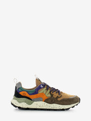 FLOWER MOUNTAIN - Yamano 3 suede e nylon taupe / beige / zucca