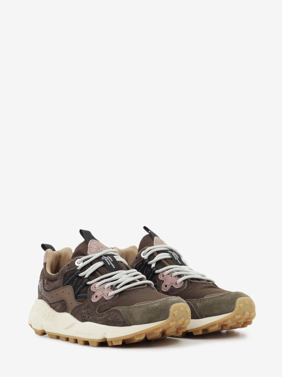 Yamano 3 suede / nylon / lamina brown