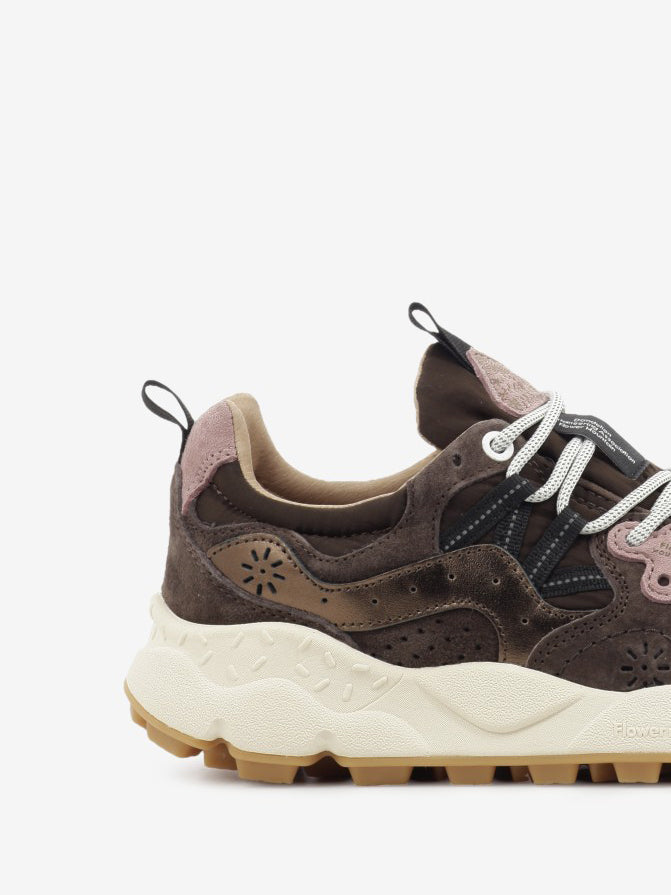 Yamano 3 suede / nylon / lamina brown