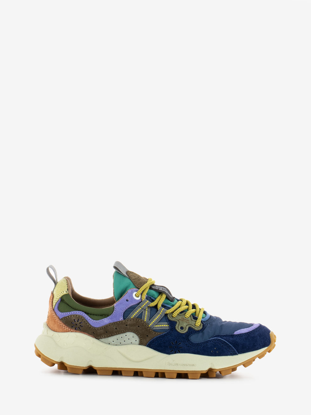 Yamano 3 suede nylon navy / light blu