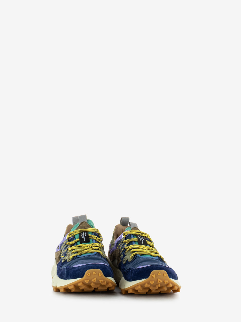 Yamano 3 suede nylon navy / light blu