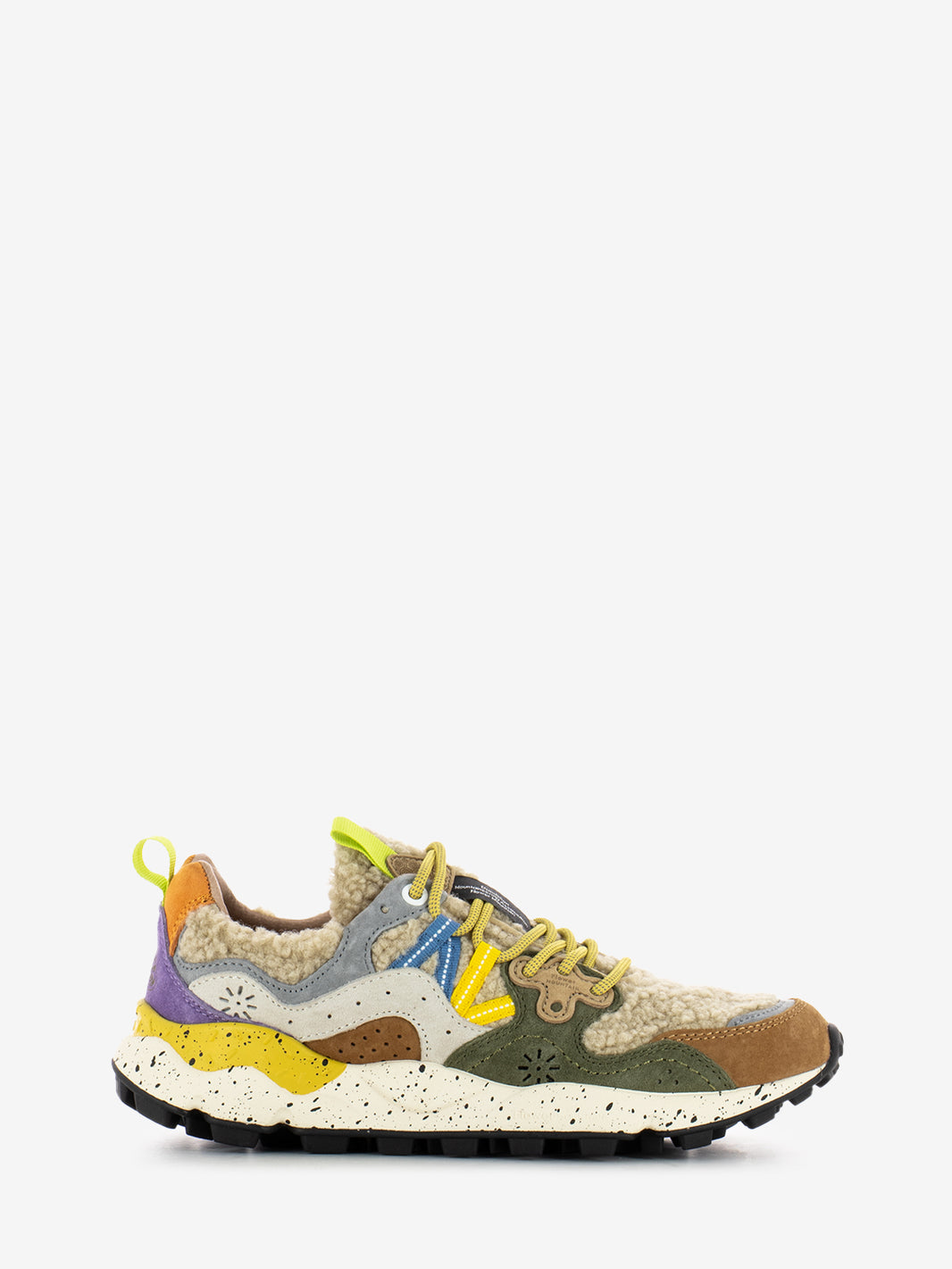 Yamano 3 suede / teddy multicolor