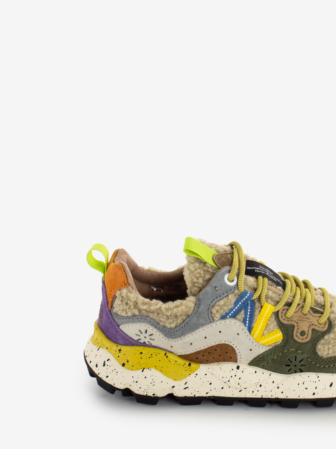 Yamano 3 suede / teddy multicolor