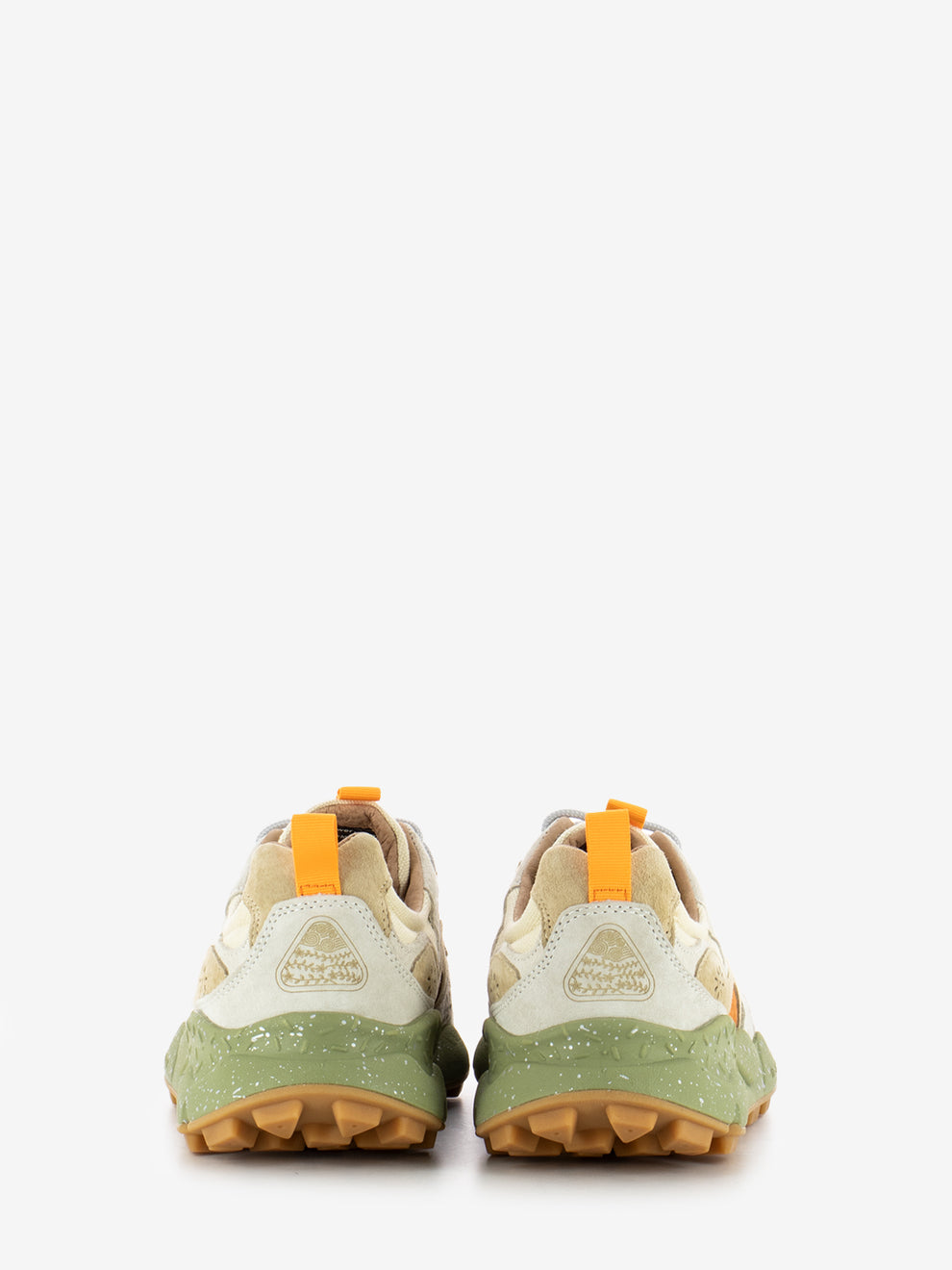 Yamano 3 UNI suede e canvas milk / beige