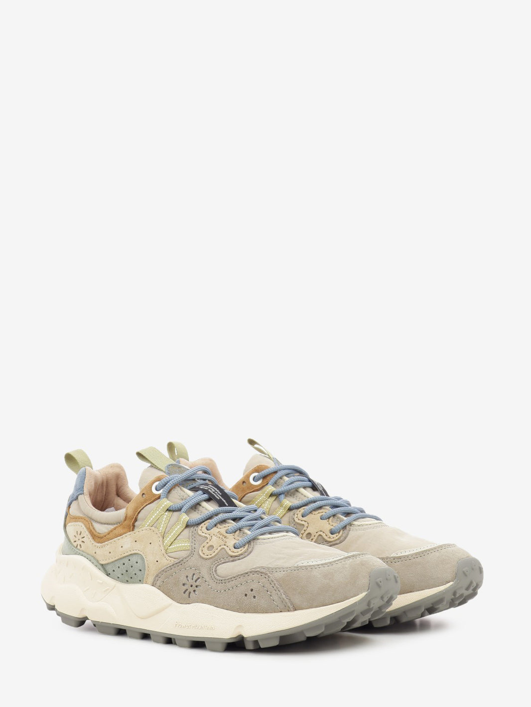 Yamano 3 UNI suede e nylon taupe / light beige