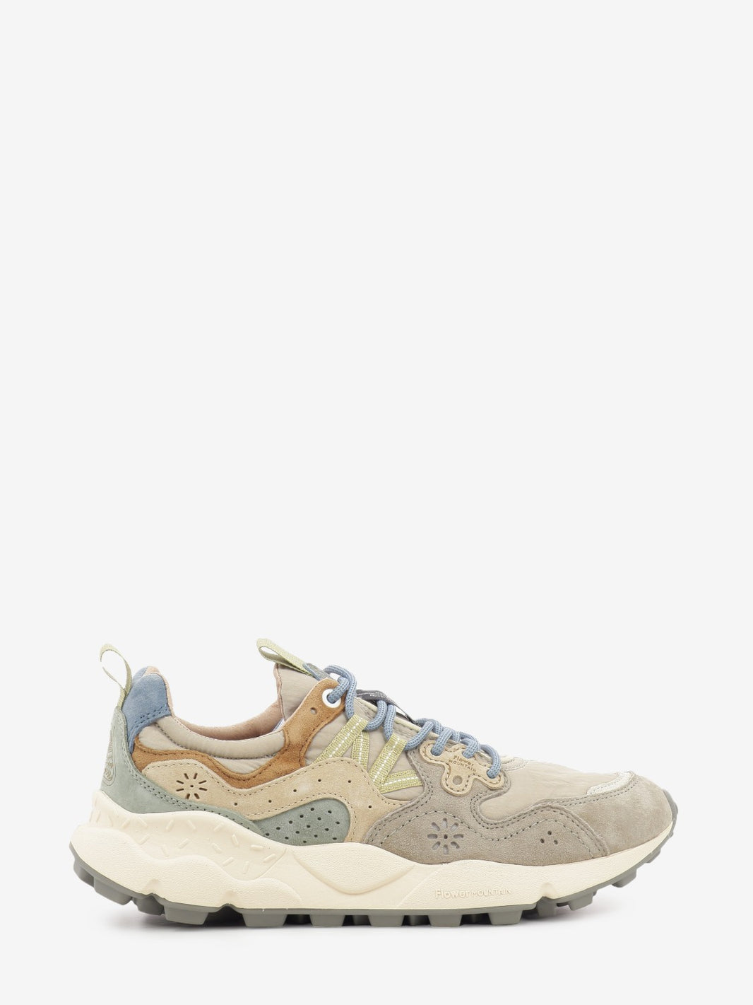 Yamano 3 UNI suede e nylon taupe / light beige