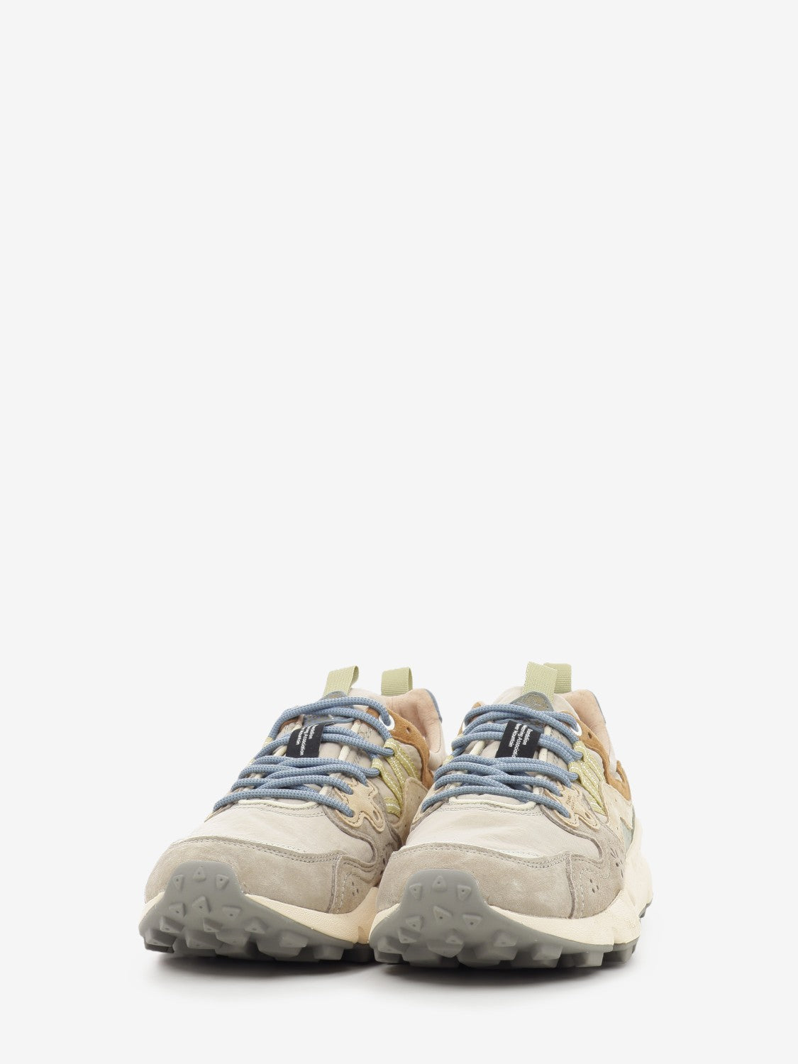 Yamano 3 UNI suede e nylon taupe / light beige