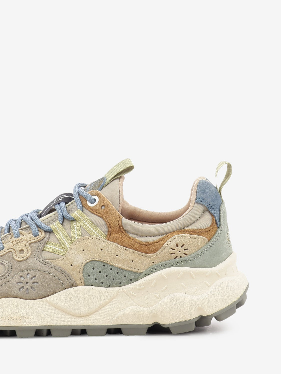 Yamano 3 UNI suede e nylon taupe / light beige
