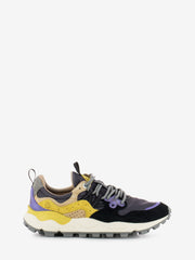 FLOWER MOUNTAIN - Yamano 3 Uni Suede Nylon grey / violet