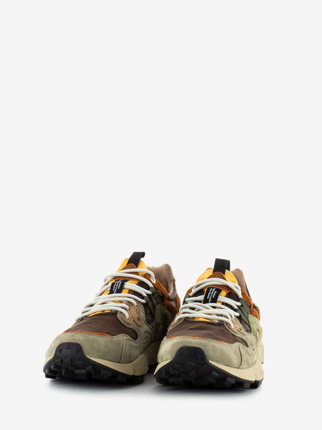 Yamano 3 Uni suede nylon  taupe / brown