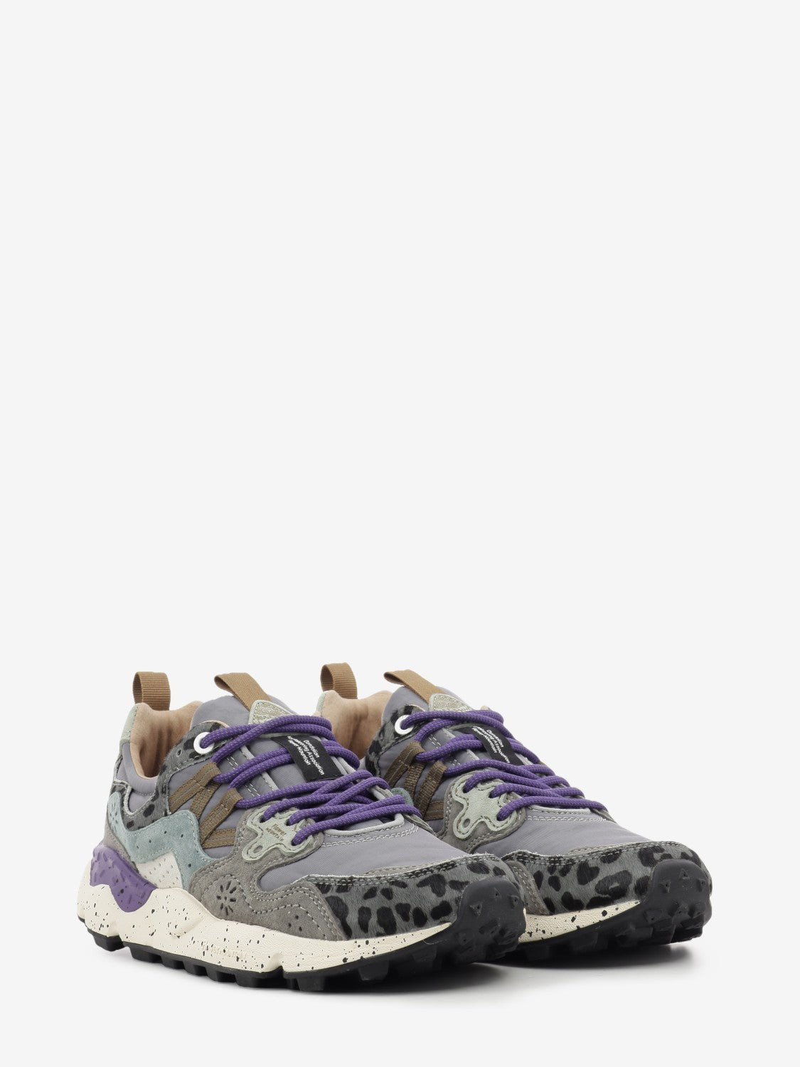 Yamano 3 Uni suede / pony hair / nylon multicolor