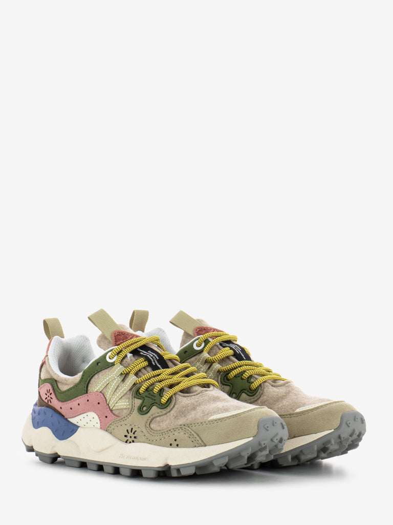 FLOWER MOUNTAIN - Yamano 3 W Kaiso beige / rosa