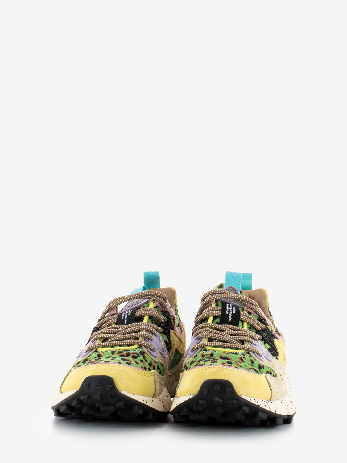 Yamano 3 W suede leopard / sand