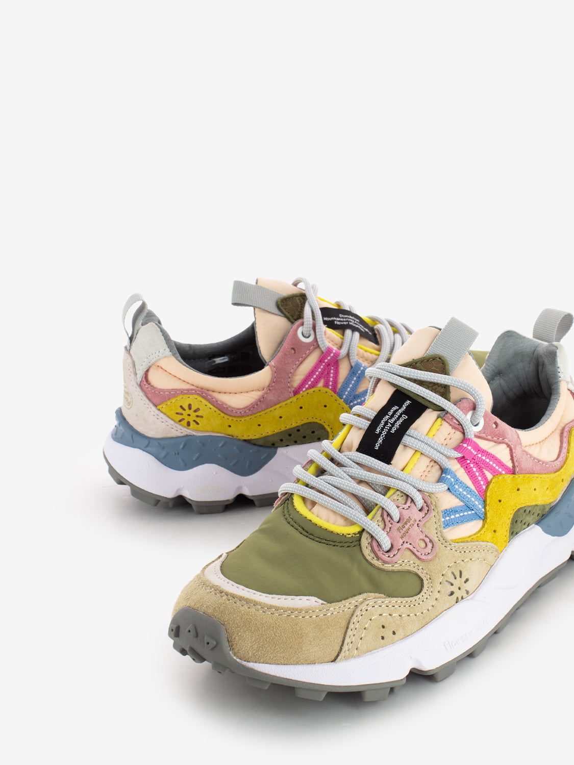 Yamano 3 W suede nylon / dark rose